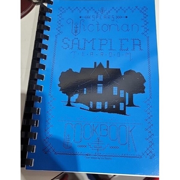 Spears Victorian Sampler Tea Room spiral Cookbook Eureka Springs AR 1997 - Picture 1 of 4